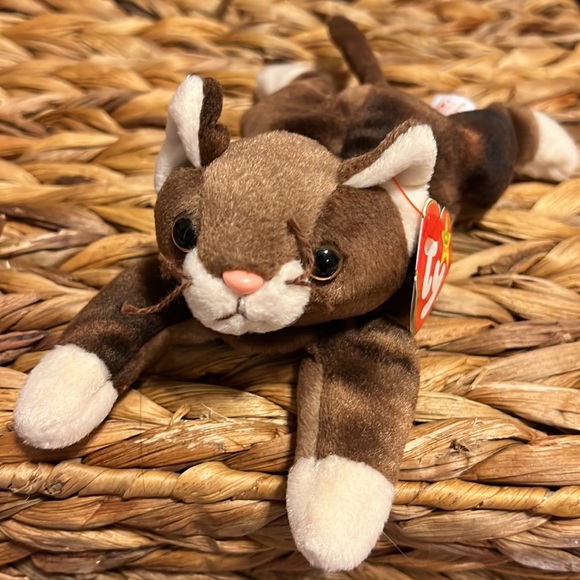 Vintage TY Beanie Baby Cats Prance, Pounce, Chip, Nip - Picture 4 of 6